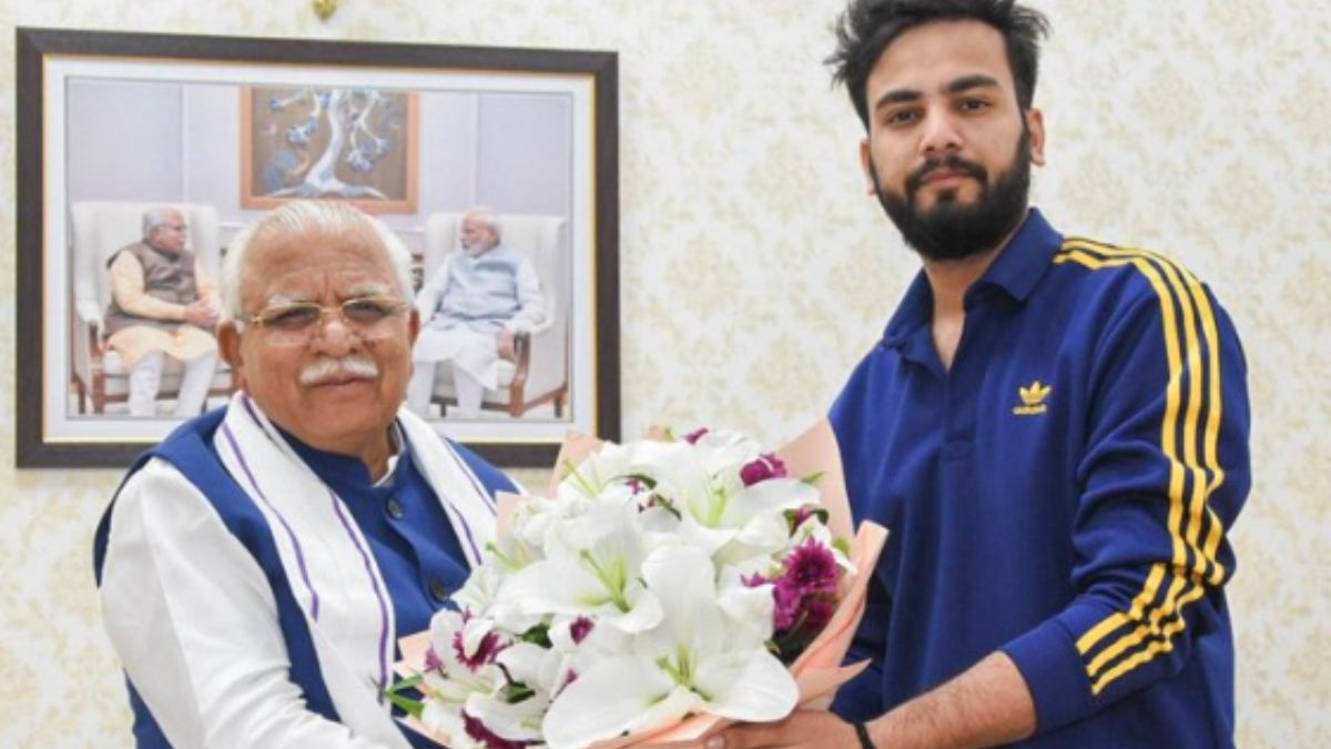 bigg-boss-ott-2-winner-elvish-yadav-meets-haryana-cm-manohar-lal-khattar-salman-khan-jio-cinema